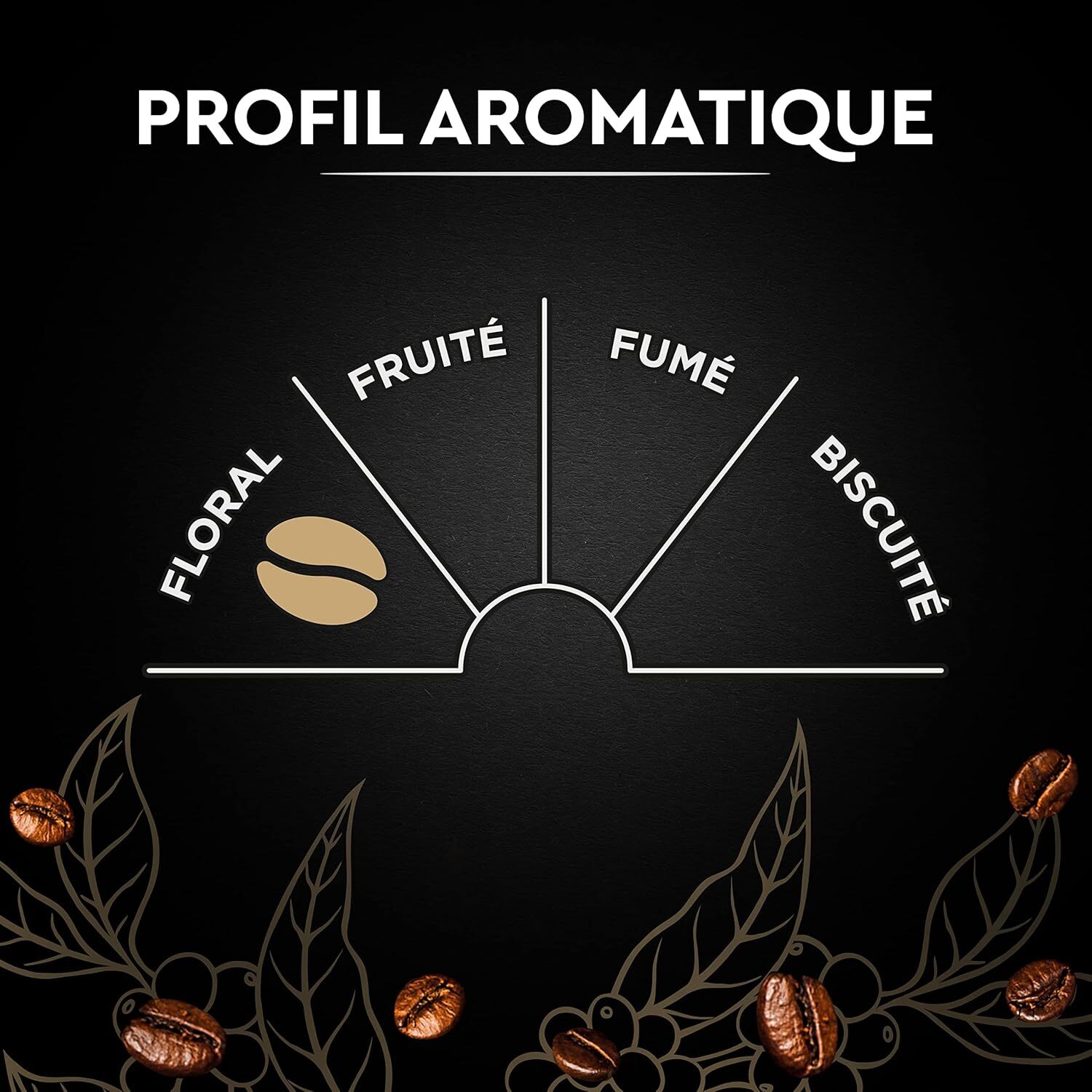 CARTE NOIRE - Grains Classique  - 100 % Arabica - Certifié Rainforest Alliance - 1 kg