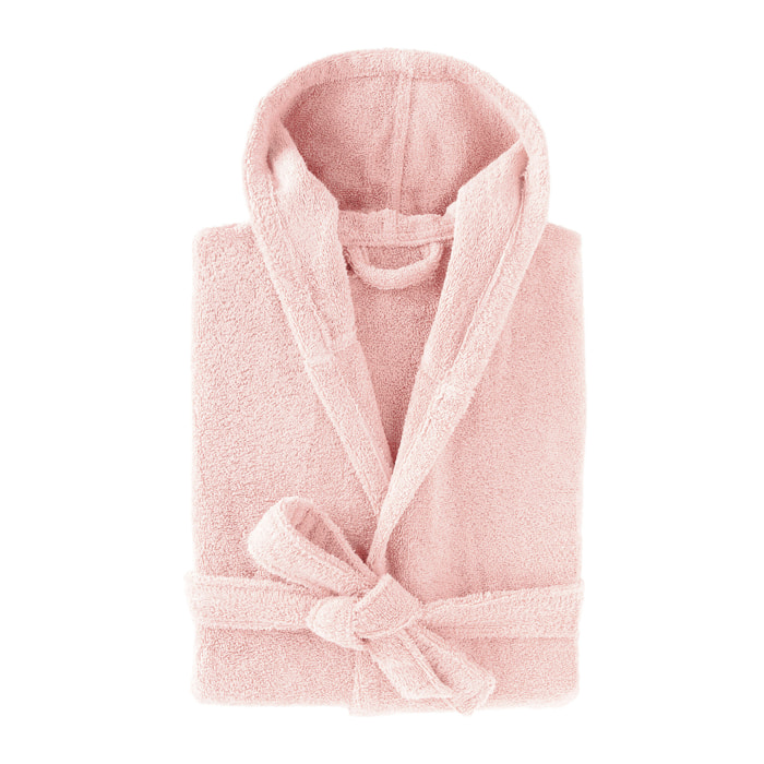 Peignoir à capuche enfant 100% Coton BIO, DOUCEUR NATURE