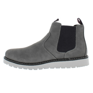 Armata di Mare Scarpe Uomo Stivaletti Chelsea Boots con Soletta Rimovibile in Memory Foam AMU W24L639 Grey