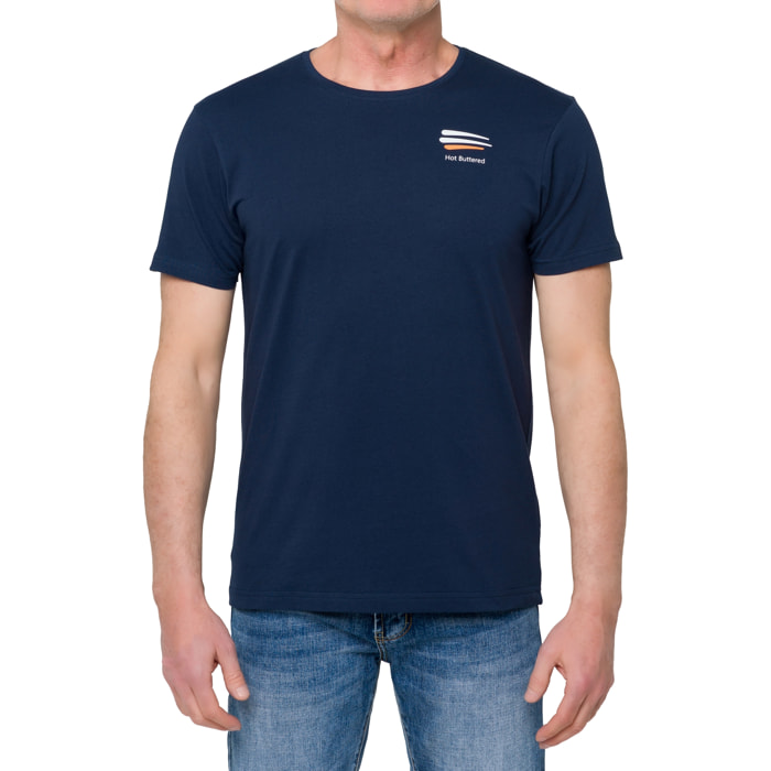 T-shirt OCEANIK 100% cotone blu navy