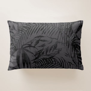 Taie d'oreiller Palm Anthracite