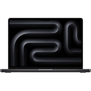 Ordinateur Apple MACBOOK Pro 14" Puce M4 Pro CPU 14 / GPU 20 coeurs Mémoire RAM 48Go Stockage 2To SSD XDR Noir sidéral