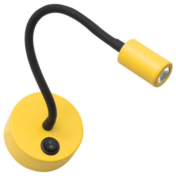 FRINGE Lampada da parete Giallo