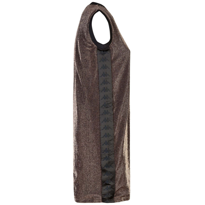 Vestiti Kappa Donna 222 BANDA SPARKLE EXAR Marrone