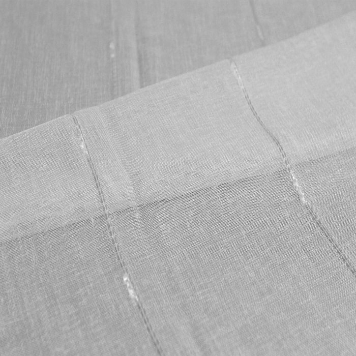 Tissu étamine fantaisie - Blanc