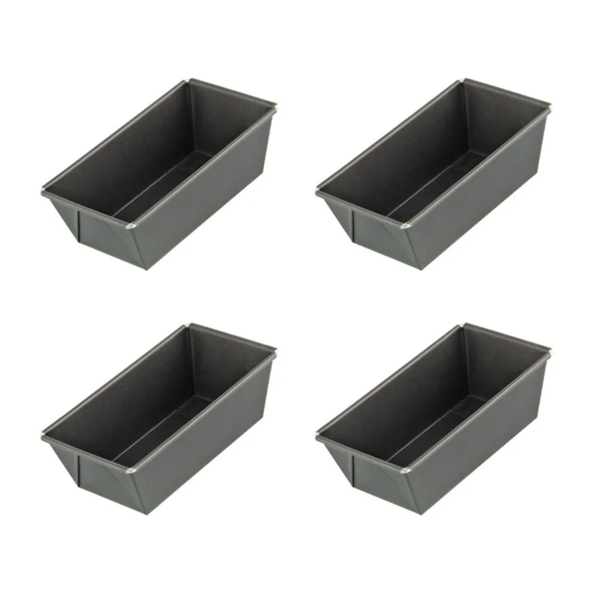 Lot de 4 mini moules à cakes 16 cm Zenker Special Mini