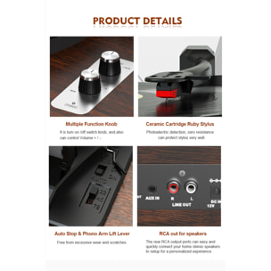 NUOVO MAGNUSSEN T2 TURNPLAYER in nero