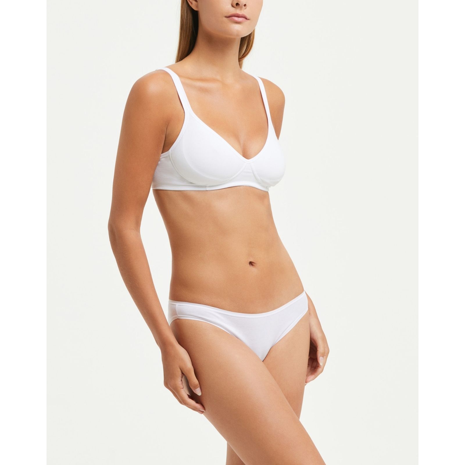 Reggiseno cotone lunetta