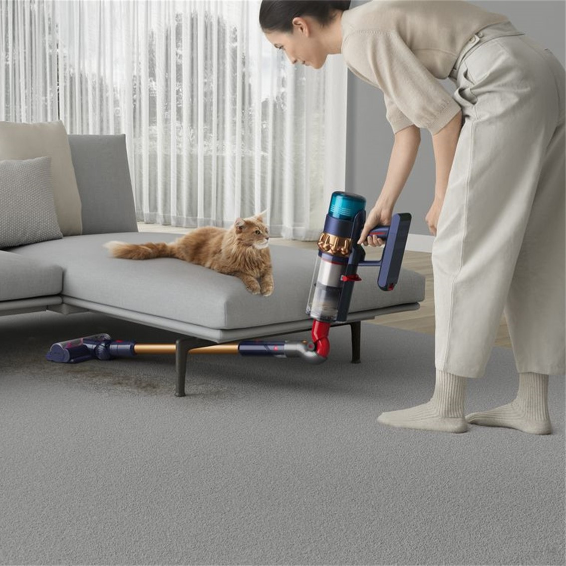 Aspirateur Balai Sans Fil Dyson Gen5detect™ (Bleu/Cuivre) - Reconditionné