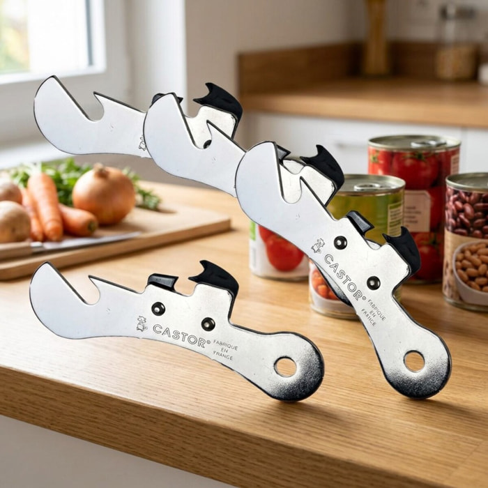 Lot de 4 ouvre-boites FM Professional