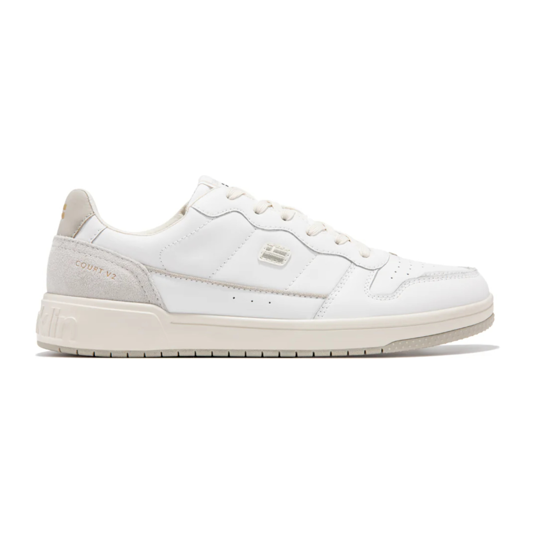 Zapatillas Casual Court V2 Flag Basic Blanco D.Franklin