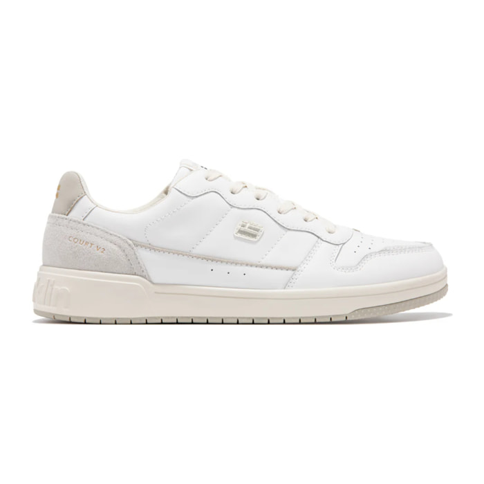 Zapatillas Casual Court V2 Flag Basic Blanco D.Franklin