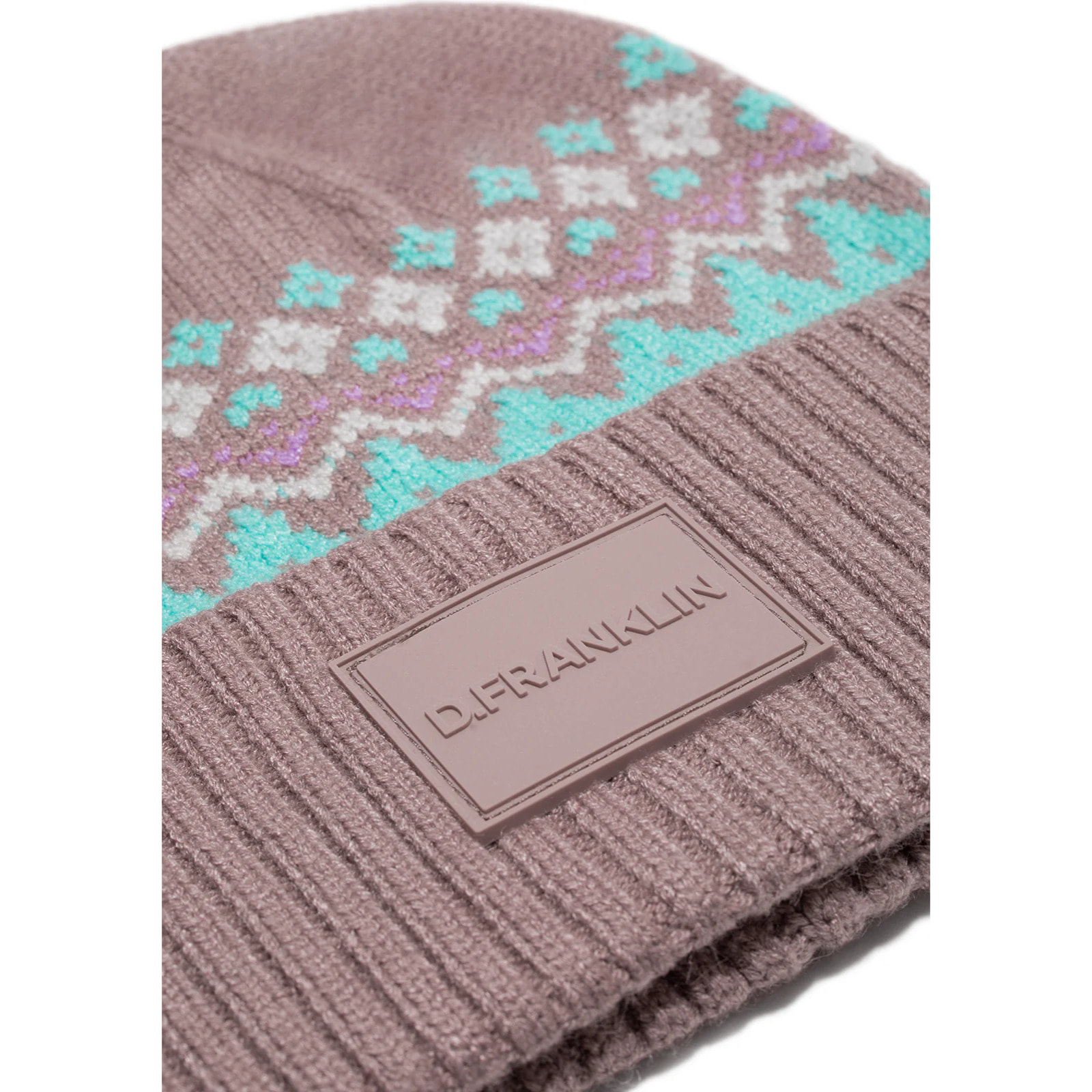 Gorro Nordic TRK Fair Isle Beanie Rosa D.Franklin