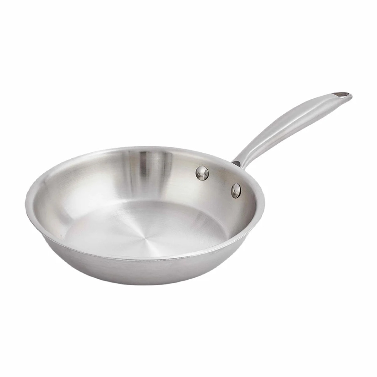 Poêle en inox avec fond triplex