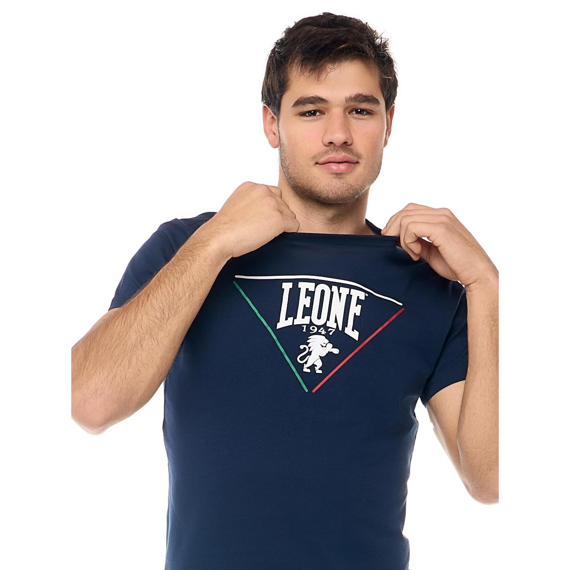 T-shirt a maniche corte da uomo Leone Patch