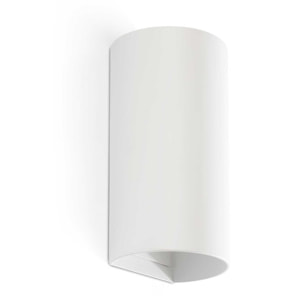 SOLE APLIQUE REDONDO BLANCO LISO 2xGU10