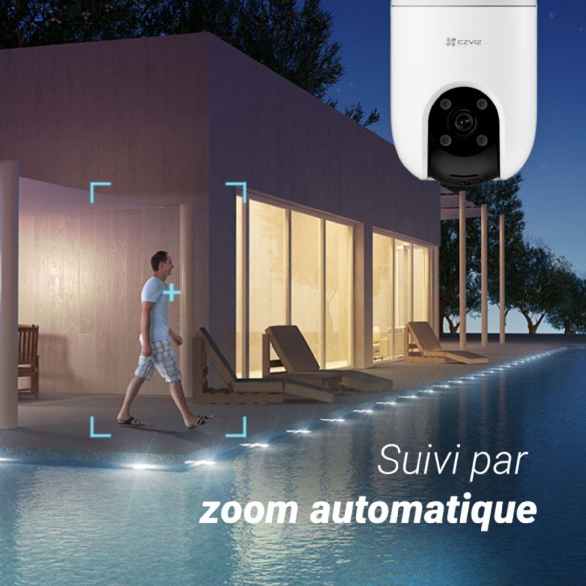 Caméra de surveillance EZVIZ H8c Pro 4K