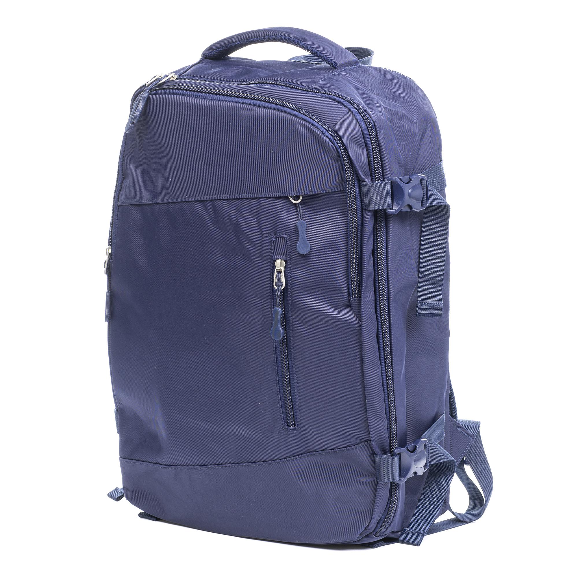 Mochila cabina multi compartimento, porta Laptop 17''. Adaptable a Trolley.