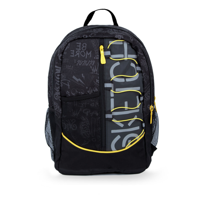 Zaino Ne.on! Sketch tre cerniere Black