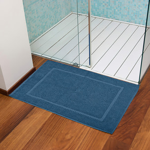 INTRECCI Tappeto Bagno in Spugna, 50x70 cm, Tinta Unita, Modello: Bichicco