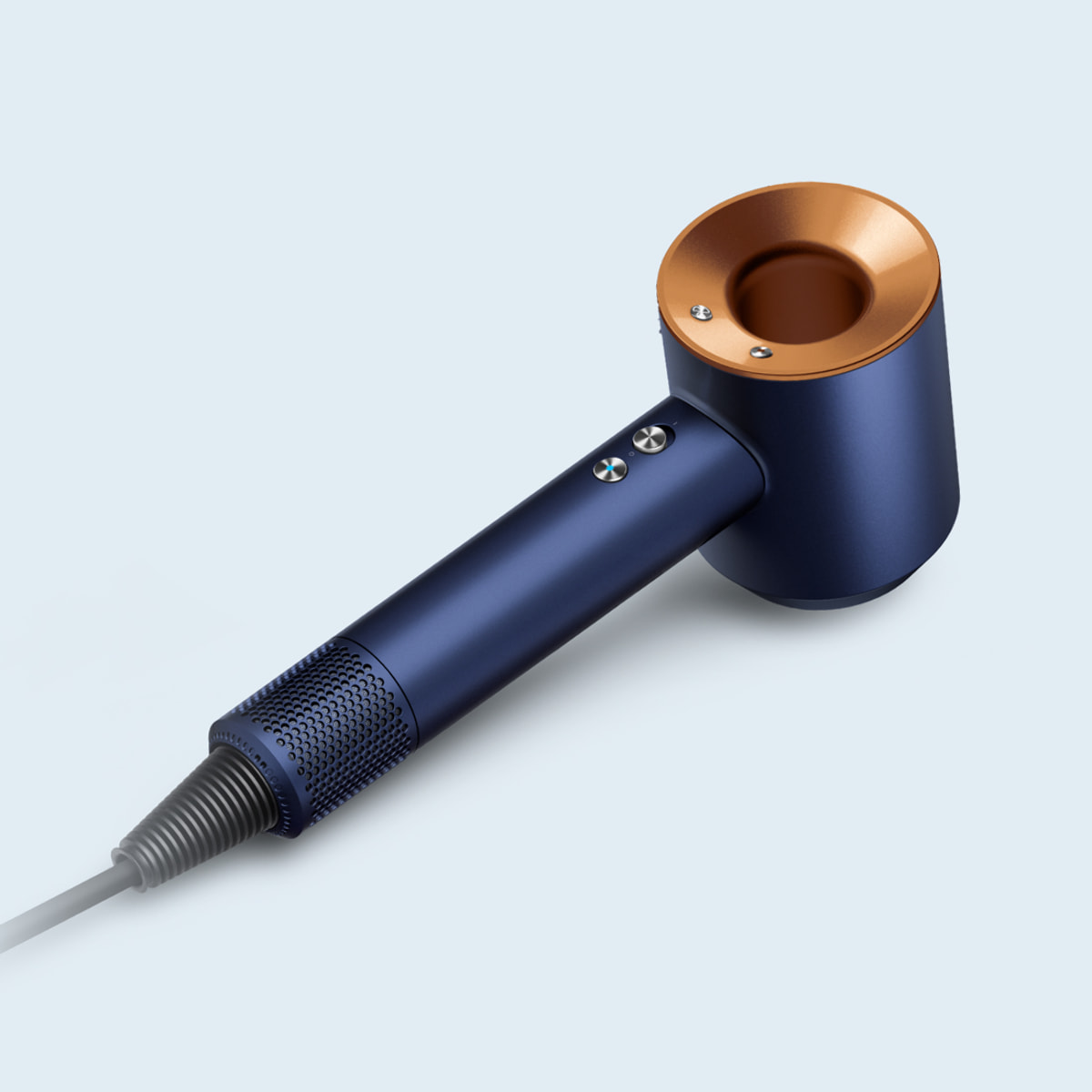 Phon Asciugacapelli Dyson Supersonic™- Capelli mossi e ricci (Blu di Prussia/Rame)