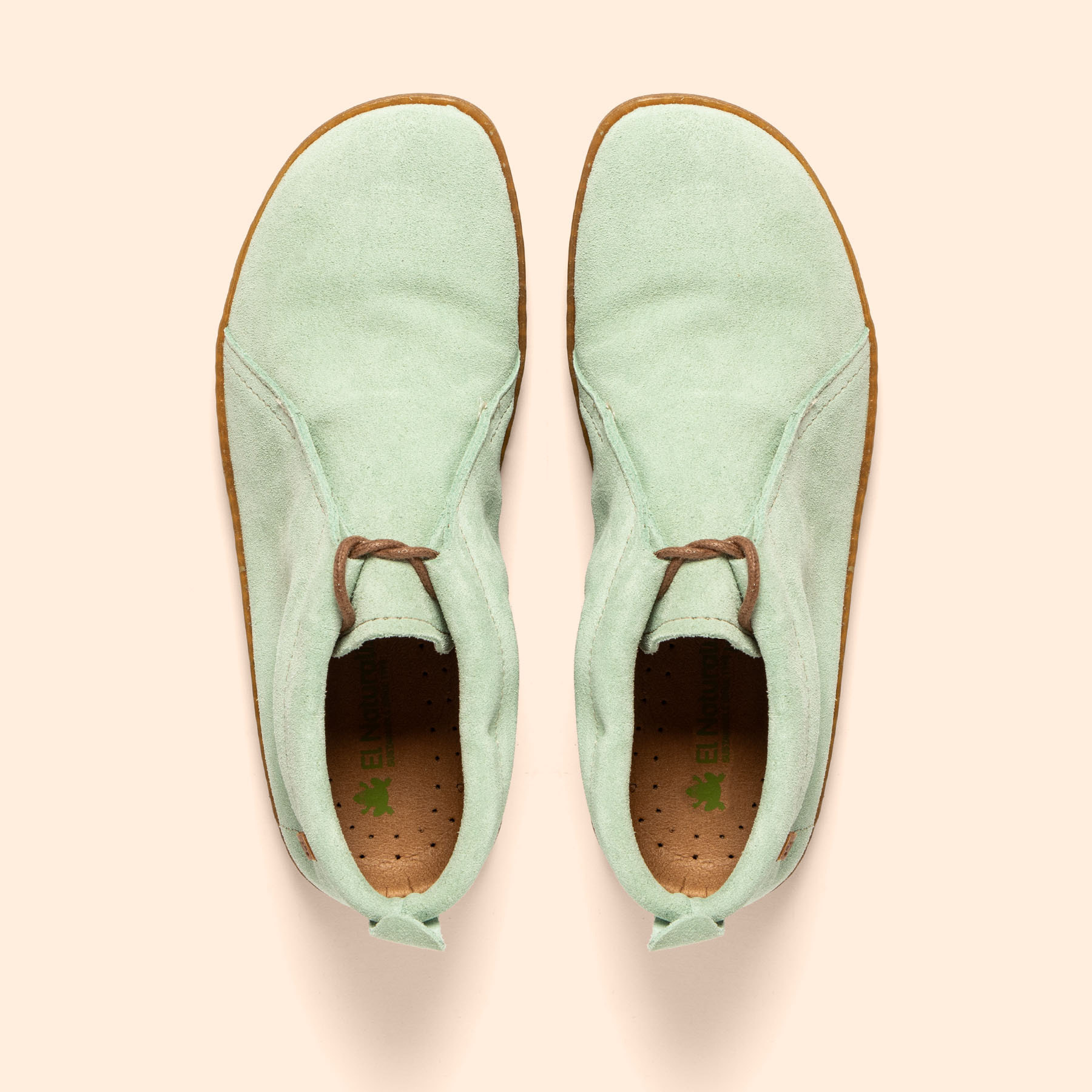 Botines N5290 SILK SUEDE MENTA / EL VIAJERO color Menta