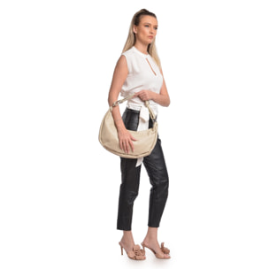 Borsa a tracolla Anna Luchini Beige