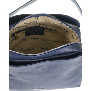 Borsa a tracolla da donna Made in Italy - Modello Aralia Lux - 100% pelle - 30.0 x 23.0 x 13.0 cm