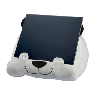 Well home - soporte de peluche para libros o tables en diseño de panda 30x20x20cm