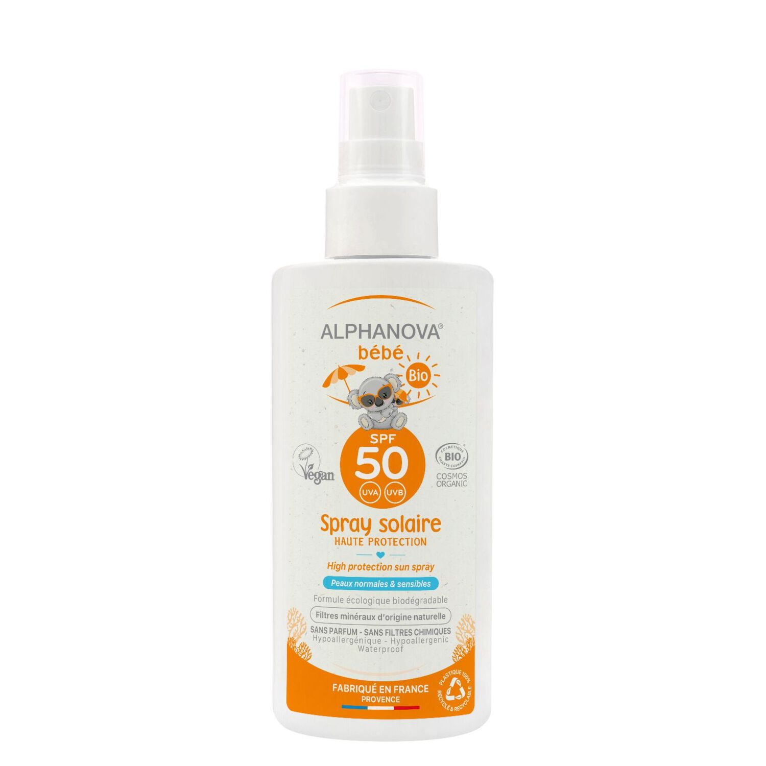 Bébé Sun SPF50  - Crème Solaire Bébé 125 ml