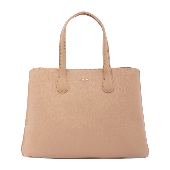Borsa a mano da donna - Modello False - Ecopelle - 23.0 x 34.0 x 13.0 cm
