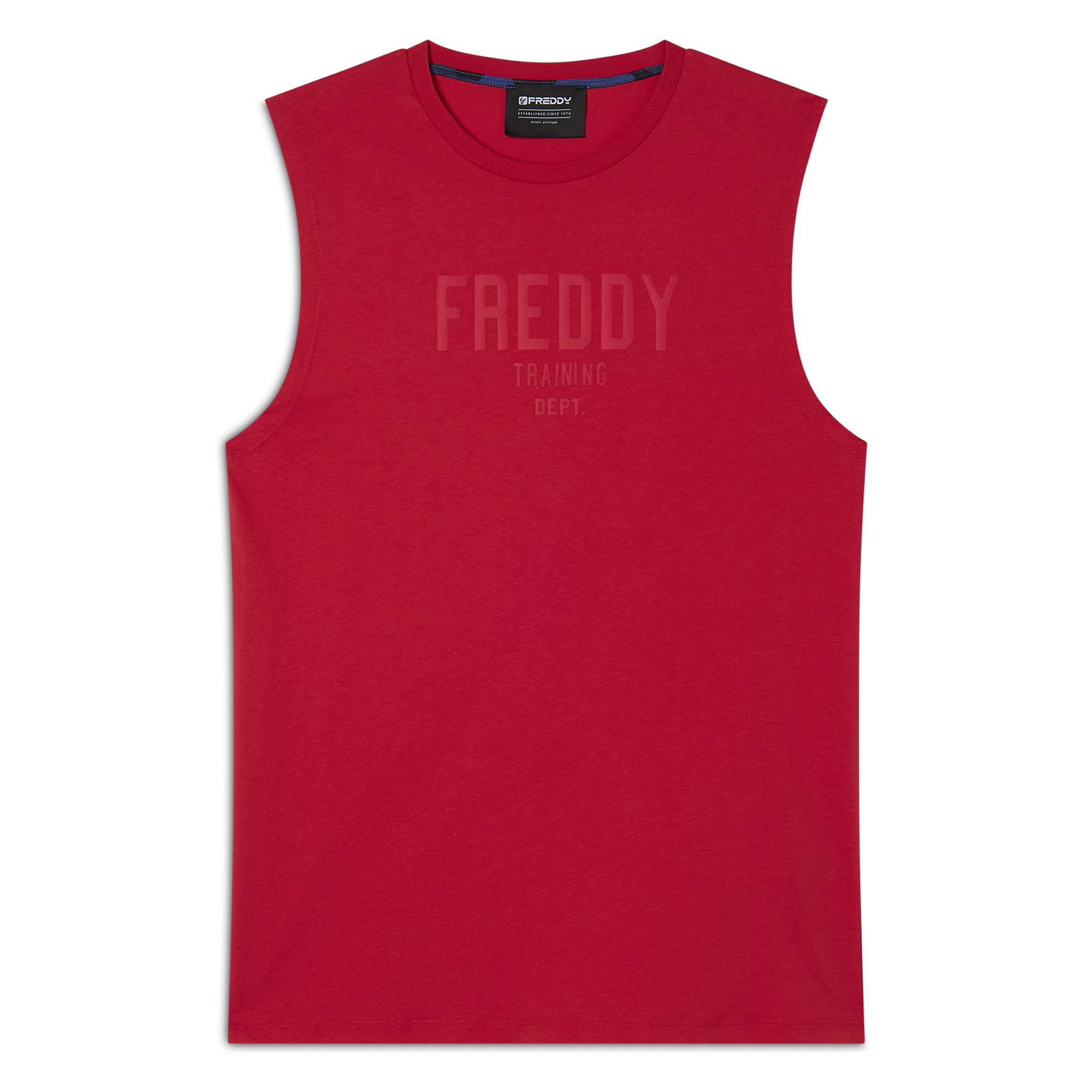 Canotta in Cotone con Stampa frontale in tono colore