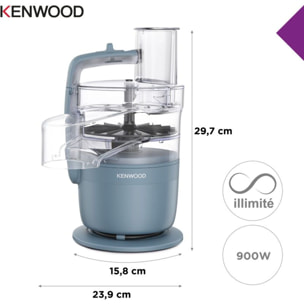Robot multifonction KENWOOD MULTIPRO GO FDP23.380GY