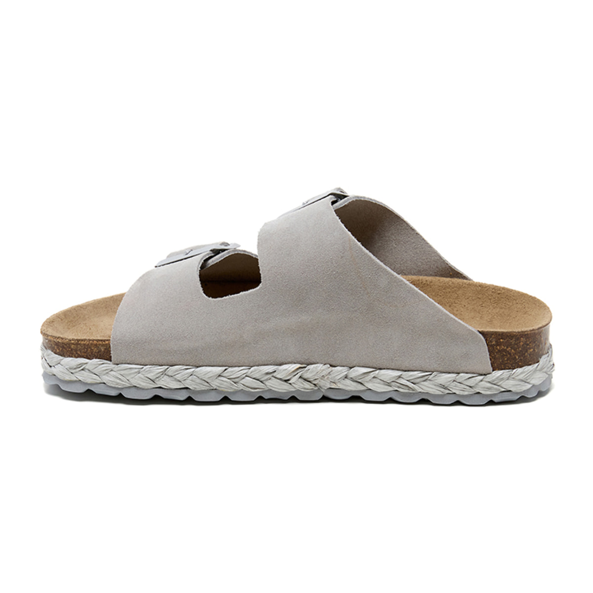 SANDALO CON ZEPPA BILLOWY GRIGIO