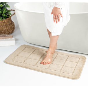 NOELLE Set de 2 Alfombra de Baño Antideslizante Lavable