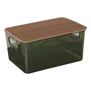 Boîte de rangement avec couvercle Lycia 8L Vert