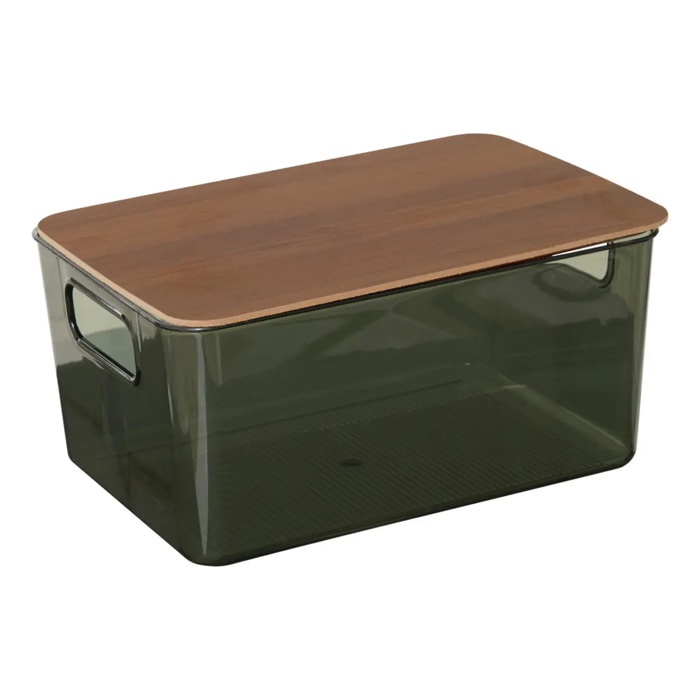Boîte de rangement avec couvercle Lycia 8L Vert