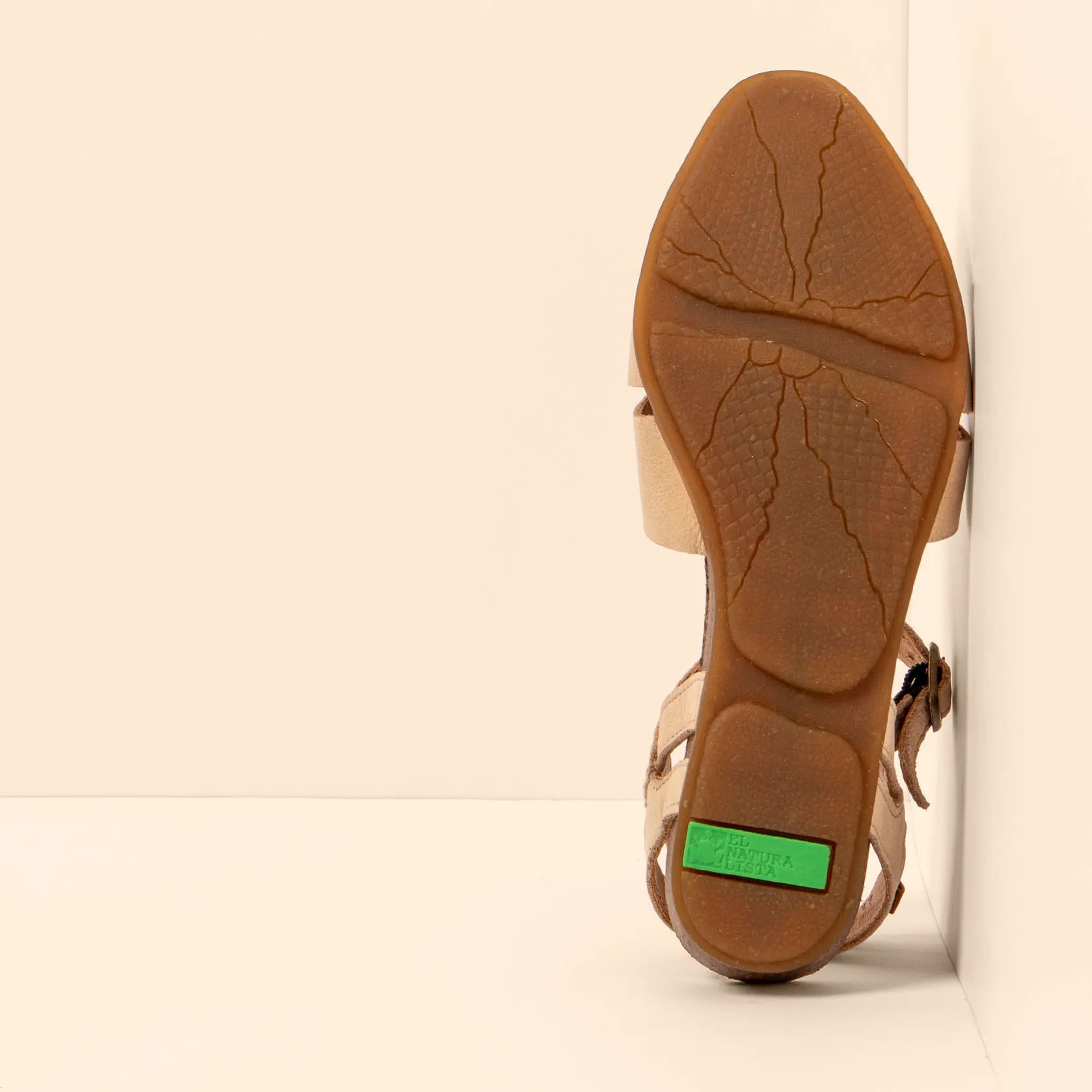 Sandalias N5207 NOBUCK LAVADO CREAM/ STELLA color Cream