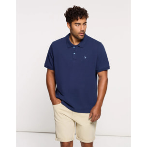 Polo Manga Corta Azul Oscuro - Tome