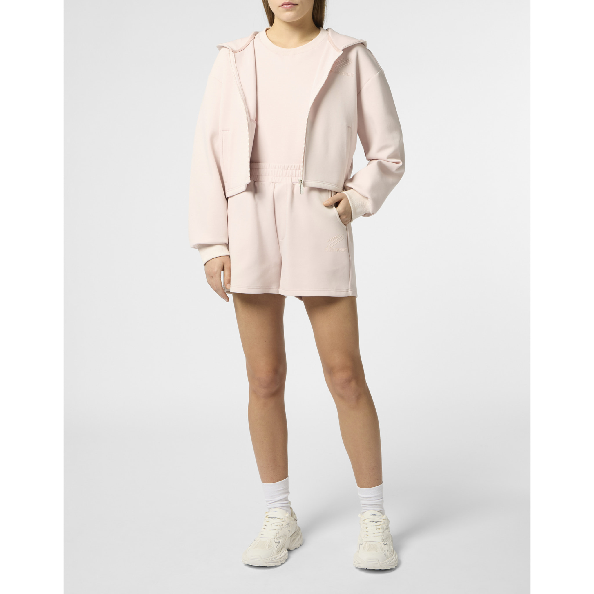 PLEIN SPORT Loose Fit Shorts Icon Scratch