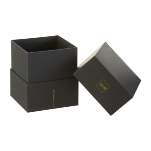 J-Line bougie parfumée Noa - Spicy Twilight - noir - M - 55H