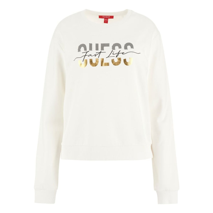 Sweat Olena - 100% coton - blanc