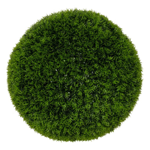 Boule de buis artificiel "Carly" vert D37cm