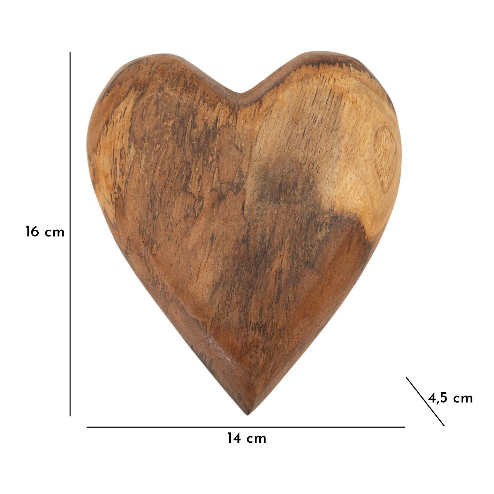 DECORAZIONE HAK IN TEAK RIC. CM16X14X4,5 (PEZZI UNICI - NON RIP. IN SERIE)