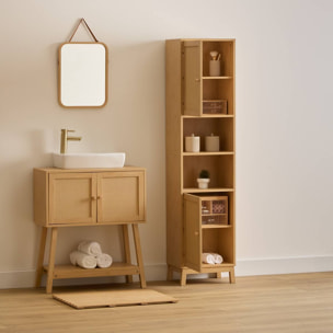 Colonne 2 portes Cane marron