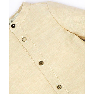 CAMISA OXFORD MOSTAZA