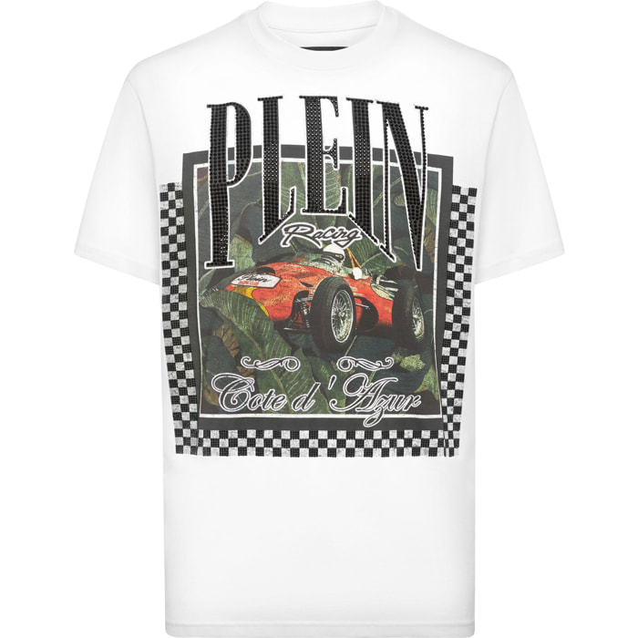 PHILIPP PLEIN T-Shirt Round Neck RACING
