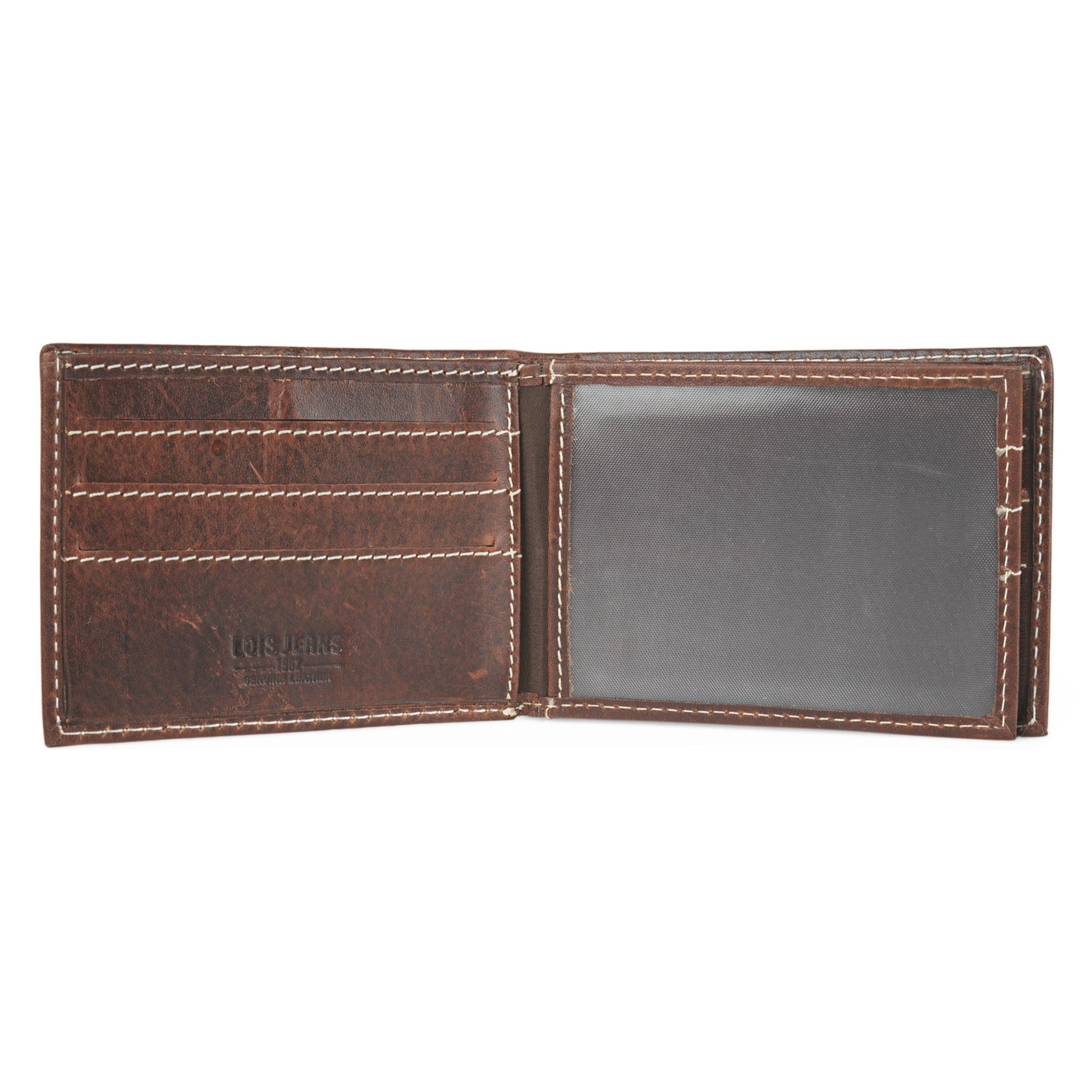 Cartera Hombre Piel Lois Valin Marron