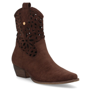 Botas cowboy caladas con tacón.