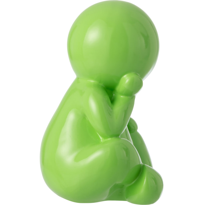 J-Line Figurine Marcel - polyrésine - vert